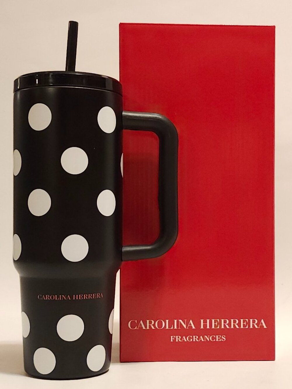 Carolina Hererra Polka Paradise Fragrance Tumbler BNIP
